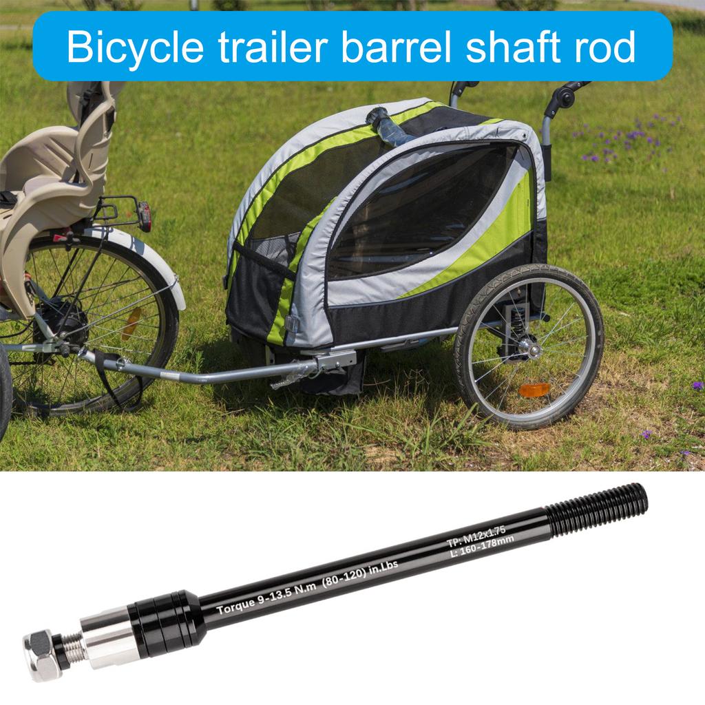 Adattatore per Bici con perni passanti standard Gancio per carrello bici Adattatore per perni passanti 12 mm con passo filettatura 1.0/1.5/1.75
