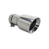 Double Wall Bevel Thickness 1.2mm Stainless Steel Vehicle Refitting Universal Exhaust Tip Car Muffler Tail Throat Modification