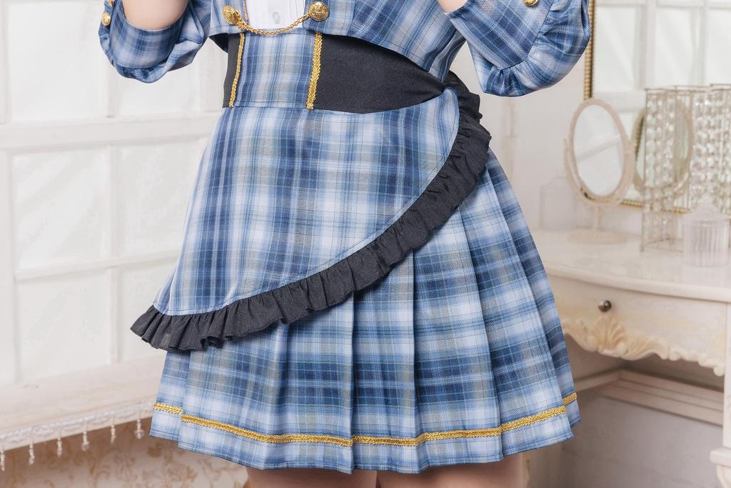 Clearstone Lyrical Palette Cosplay Halloween Idol Bunda Maid Dámská modrá