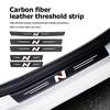 For Hyundai New Car Door Sill Plate Sticker Anti-scratch Strip Trunk Protection Decals N Line Tuscon NX4 I20 I30 I10 Sonata HH52