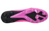 Puma Ultra Match Low Top AG Artificial Ground Abrasion Resistant Soccer Shoes Unisex Pink White 107754-01