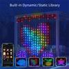 Music Sync LED Curtain Lights APP Controlled Smart Lights RGB Pixel Lights  Window Decor