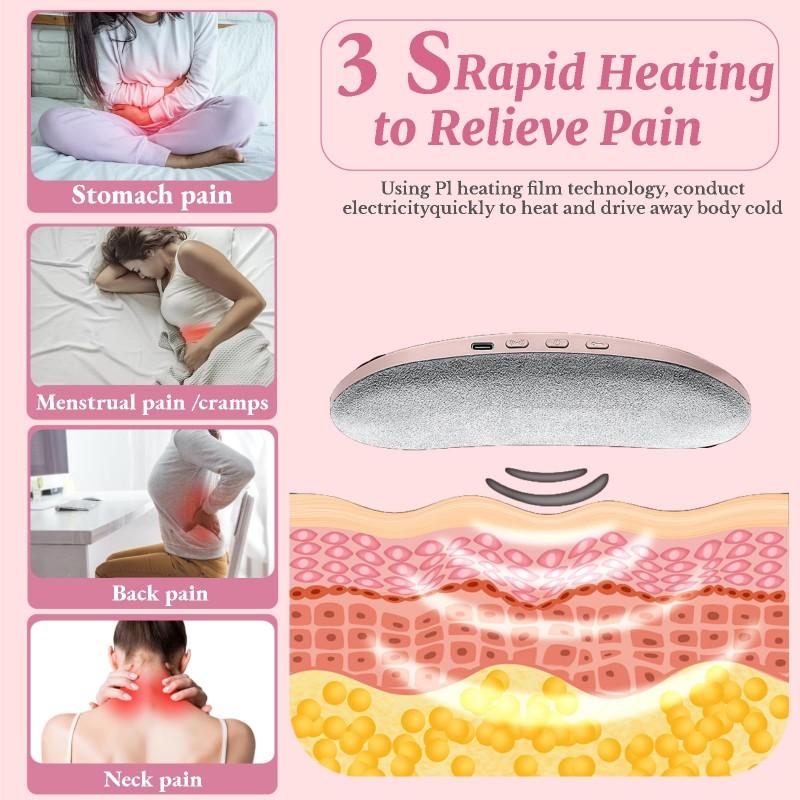 Warming Palace Belt Women Menstrual Heating Waist Massager Hot Compress Period Relief Belt Portable Intelligent Heating Massage Waist Belt