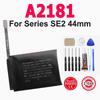 New Genuine Replacement Battery For Apple Watch Series SE 4 5 6 GPS LTE Bateries IWatch S4 S5 S6 40mm 44 mm Batteria +Free Tools