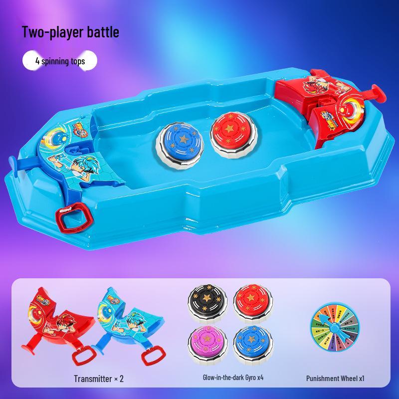Светящийся набор для битвы гироскопов из сплава для детей