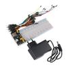 MB-102 Breadboard Kit with Jumper Wires Power Module DC Adapter for Engineering Student DIY Circuit Testing