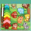 Educational Wooden Toy Withanimals Dinosaurs Insects For Early Childhood Brain Boosting