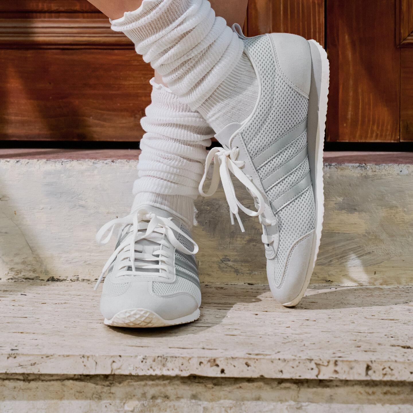 Adidas VS JOG 2.0 Textile, Synthetic Leather Low top Casual Shoes Unis 38