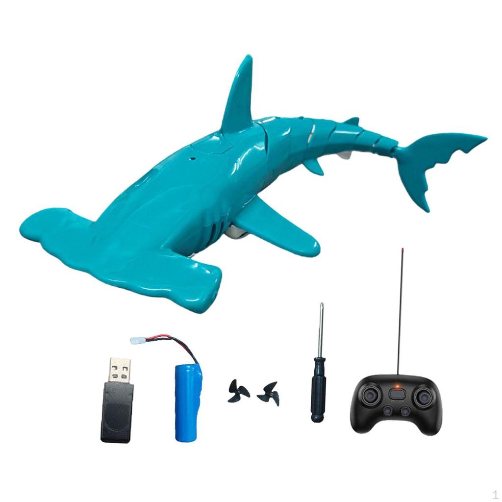Remote Control Shark Toy RC Diving Practical, Waterproof Boys Girls Realistic