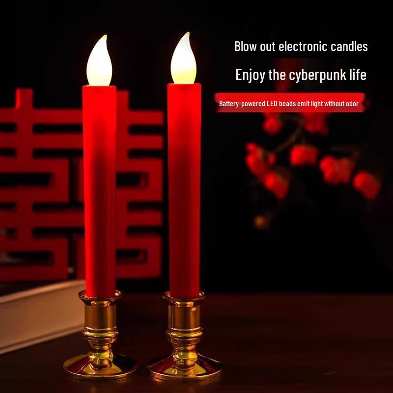 DASKSHA Electronic LED Prayer Candle