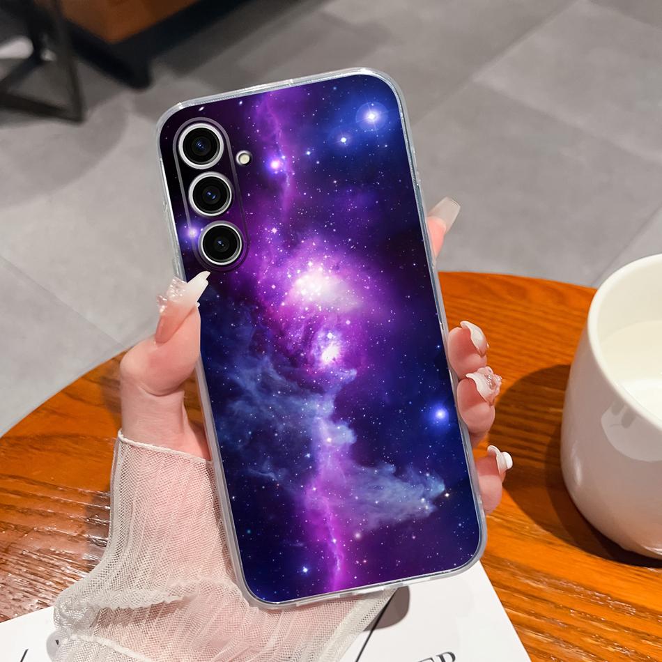 For Samsung Galaxy S24 Plus Ultra Phone Case Creative Soft TPU Silicone Clear Anti Drop Special Back Cover For Samsung S 24 Capa