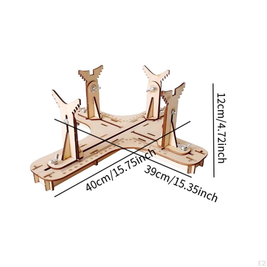 Aircraft Model Plane Painted Auxiliary Stable Sturdy Convenient Making and Painting Stand for Hobby