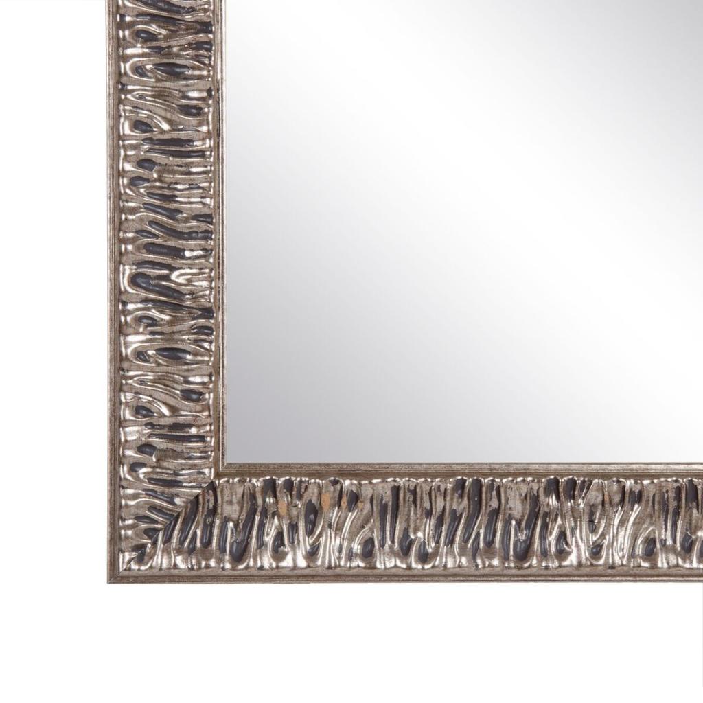 Wall Mirror 64 X 3 X 84 Cm Silver DMF