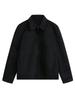 Unisex 25-Year Retro Korean Suede-Feel Dark Brown Jacket