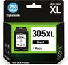 Ink Cartridge 305 XL Black - Sunnieink - Compatible HP - Yield 750 Pages - Pack of 1