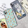 Cute Owl Cartoon Case For Samsung Galaxy S24 Ultra S20 S21 S22 S23 S25 Ultra S9 S10 Plus S25 FE Cover Funda