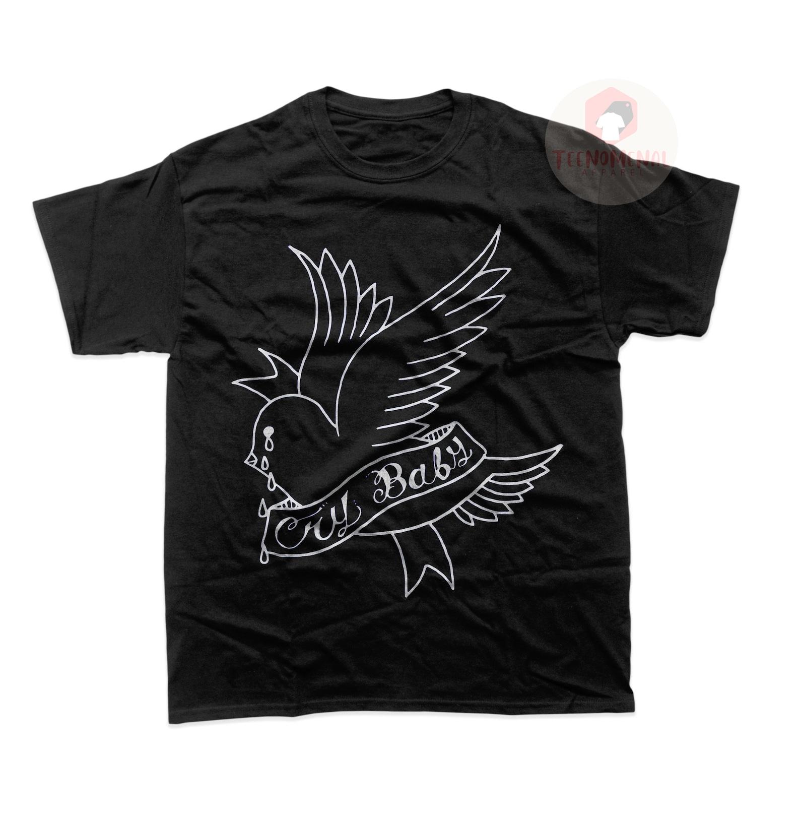 Lil Peep Crybaby Unisex T-Shirt - Rap Music Tee - Cry Baby Album Shirt - Printed Art For Gift 2XL
