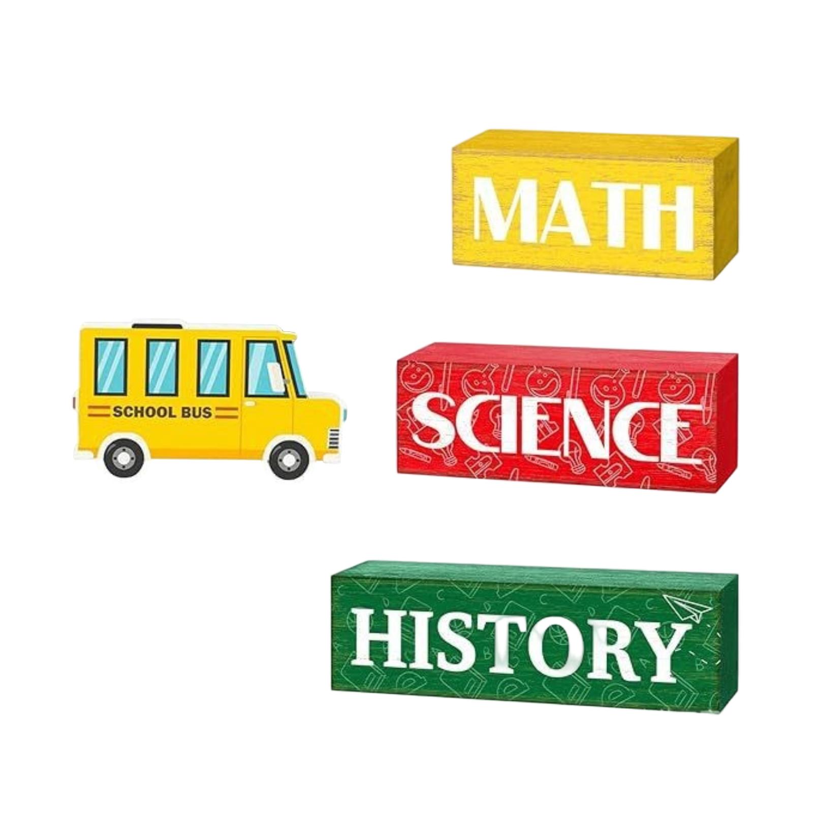 

Creative Wooden Desktop Ornaments — Themed Wooden Decor One Size