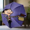 Mr. Bean's Adventure Umbrella Folding umbrella, automatic umbrella 8-Frame for Travel, camping Use Gift for Halloween Christmas