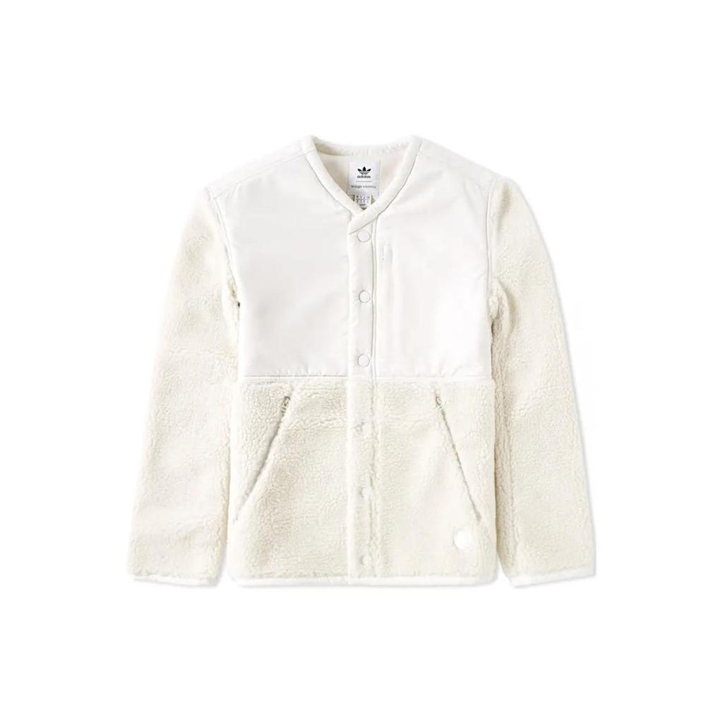 Adidas X Wings Horns V-Neck Single-Breasted Long Sleeve Jacket Men Jackets Off-White az1490