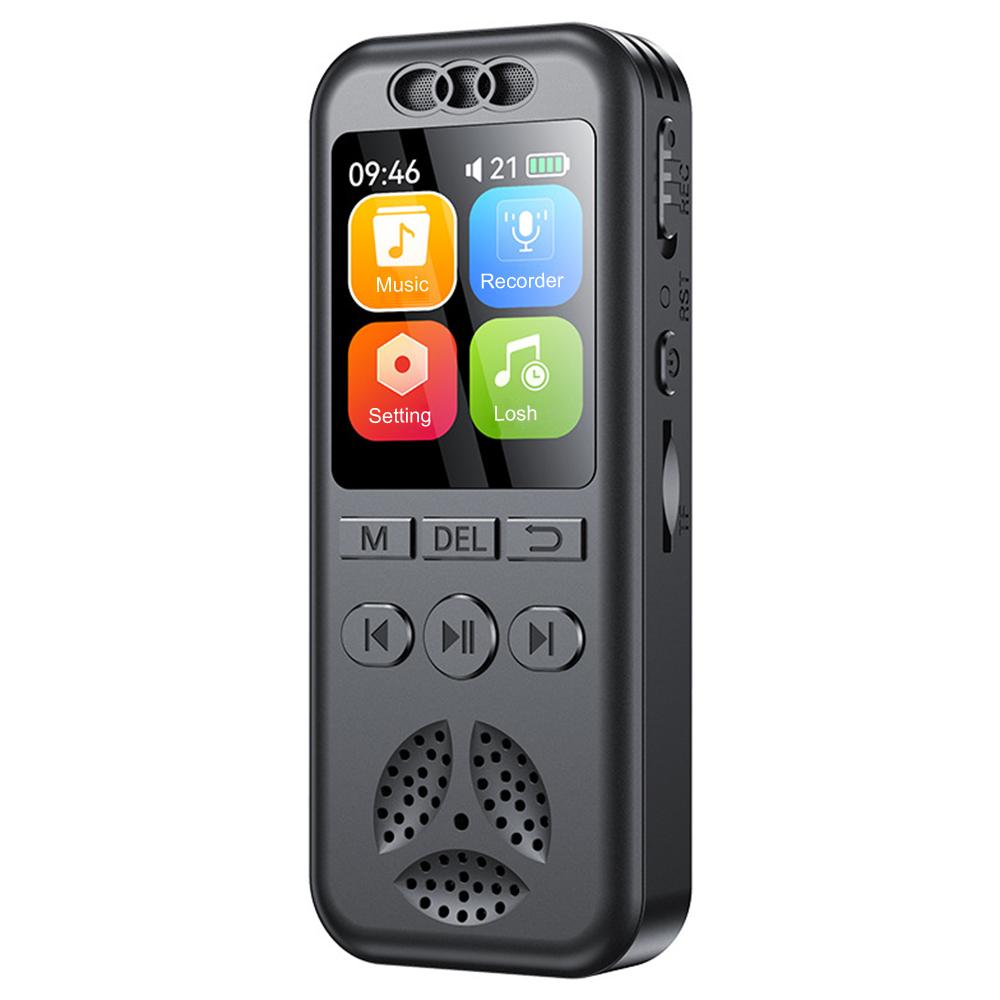 16GB Digital Voice Recorder Voice Activated Audio Recording Noise Reduction with Playback MP3 Music Player 70hrs Recording Files