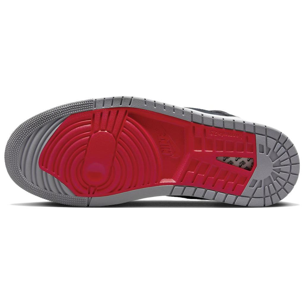 New JORDAN 1 High Zoom Air Cmft 2 Black Fire Red Cement DV1307-060