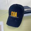 Casquette de baseball rétro américaine brodée et usée, polyvalente pour toutes les saisons, fait paraître le visage plus petit, casquette de sport, mode de rue étudiante