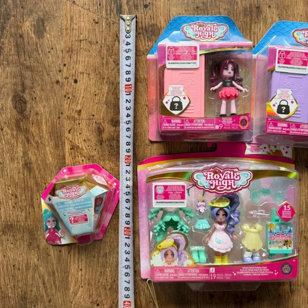 Original In-Stock Royale High Element Fairy Fashion Dress-Up Doll Blind Box Desktop Collection Figurine Toys Girl Doll Gift