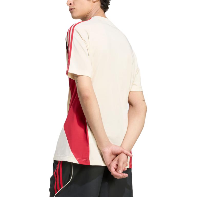 Adidas X Liverpool Fc Collaboration Fw25 Ubp Sports Crew Neck Vintage Short Sleeve T-Shirt Men T-Shirts JW5468