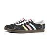 adidas Originals Stadt Love Of The Rainbow Low Top German Army Trainers Unisex Black White Yellow Blue Pink JR6342(Team1142-)