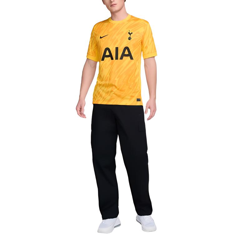 Nike Tottenham Hotspur 2024/25 Stadium Goalkeeper Men's Nike Dri FIT Soccer Short Sleeve Replica Jersey FN8804-720
