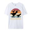 Papa Saurus Dino Twins Papasurus Tshirt Fitted Cosie T Shirt Combed  Cotton Man Tees Cosie TShirt Wholesale