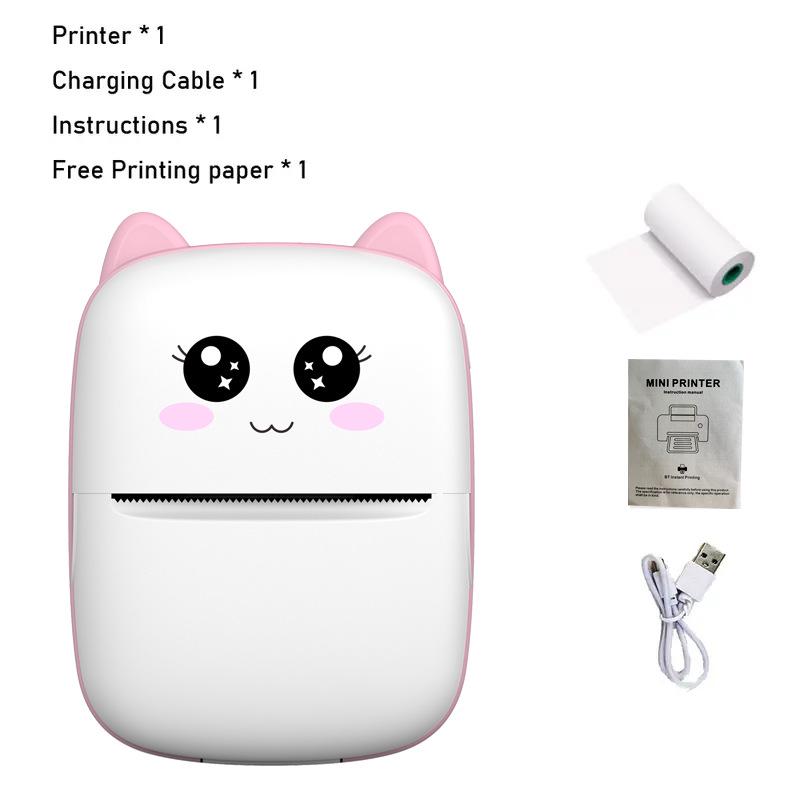 Bluetooth Mini Pocket Label Maker - Portable Thermal Printer for Photos and Labels