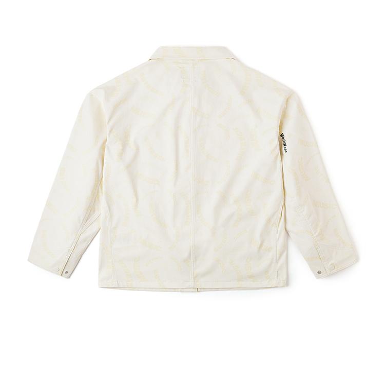 Bequeme Vollprint-Arbeitskleidung Design Langarmjacke Herren Jacken Off-White LMT007807204596A00005