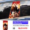 Anime Son Goku Car Stickers Car B-pillar Vinyl Decals Waterproof Auto Center Pillar Sticker Cover Scratches Decors Accessories
