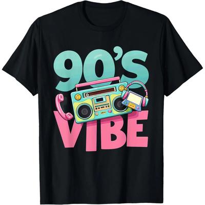 Hudba 90. let 90s Vibes Tričko