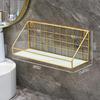 Punch Bathroom Organizer Shelf Attached for Toilet Living Room Decoration