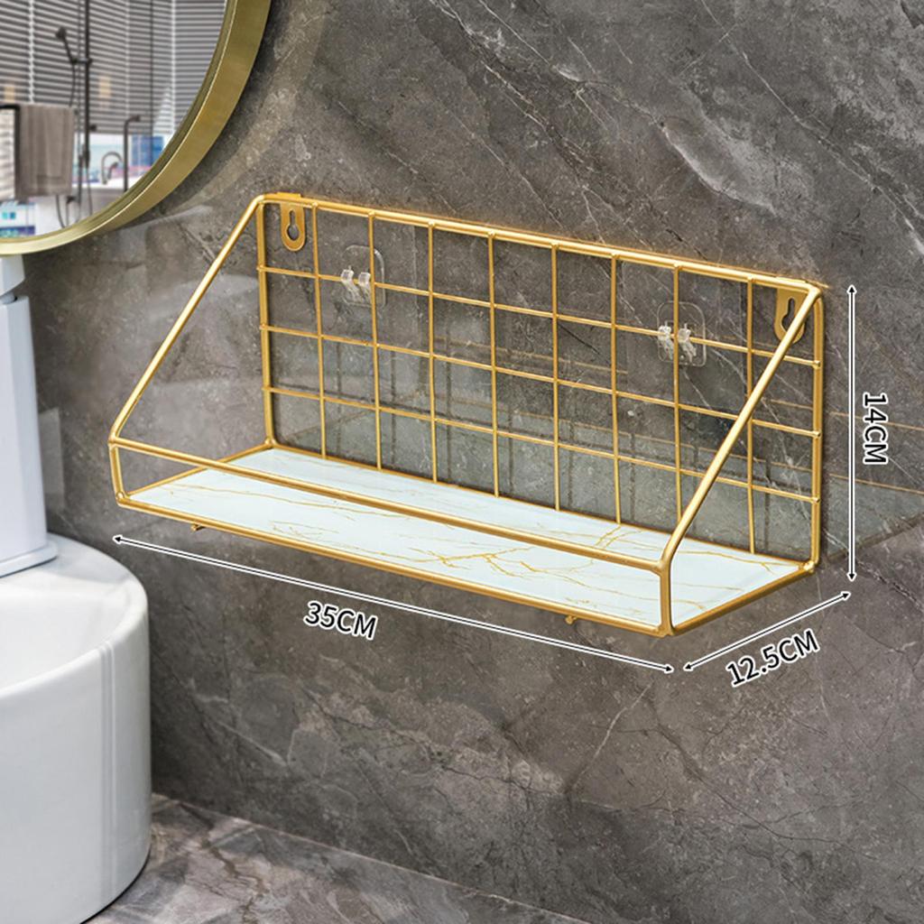 Punch Bathroom Organizer Shelf Attached for Toilet Living Room Decoration