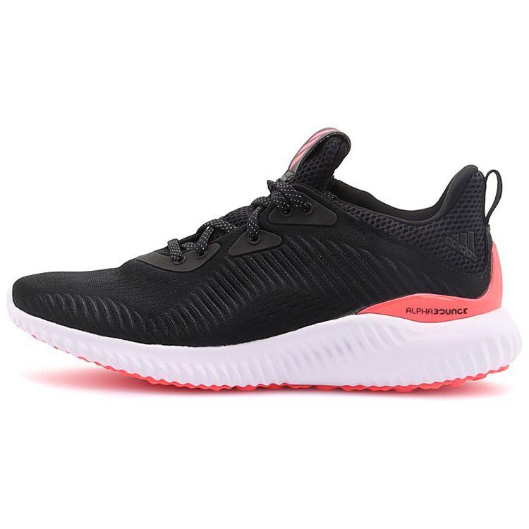 

Кроссовки унисекс adidas Alphabounce+ Black Signal Pink Core-Black Cloud-White FZ2194