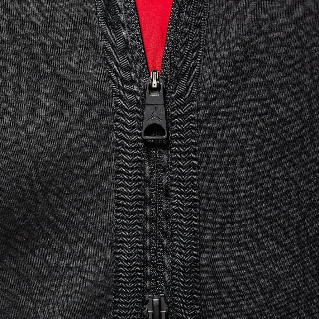 Jordan Sweatshirts Men's Black Hooded Moderate Cardigan FD8119-010