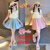 Girls Strap Swimsuit Dress Middle Large Kids Spring Beach Vacation Photo Cute Swimming Wear
