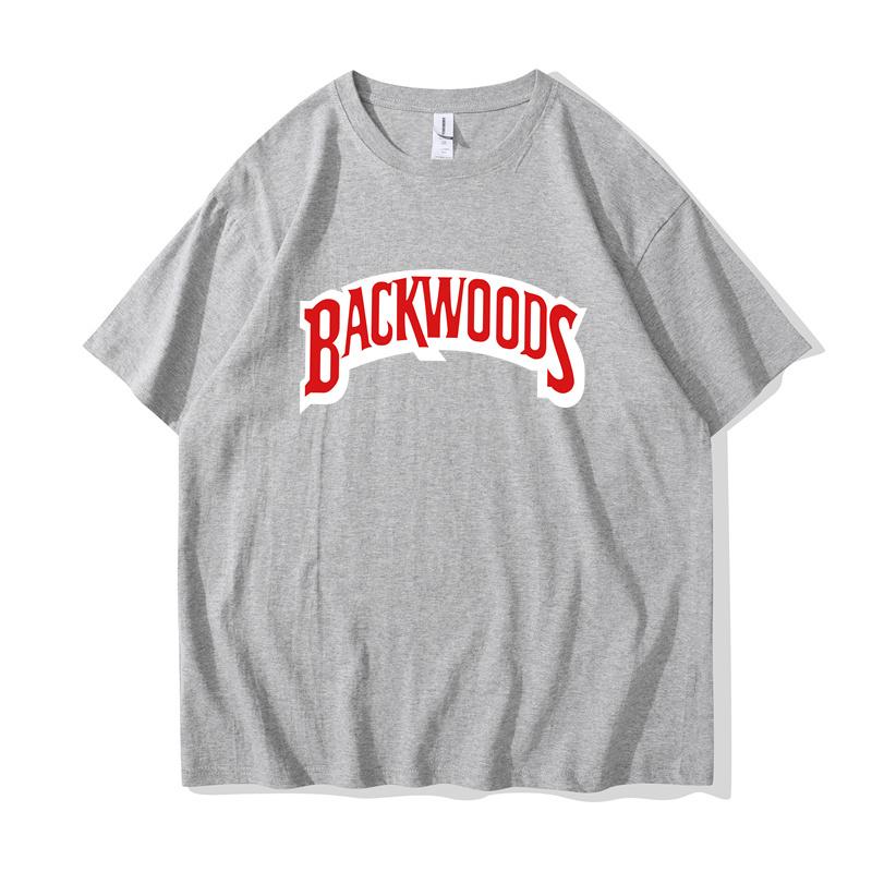 BACKWOODS T Shirts 2022 Brand New Men Short Sleeve Cotton T-Shirt Fashion Street Hip Hop Rock Streetwear Men Swag Tshirt