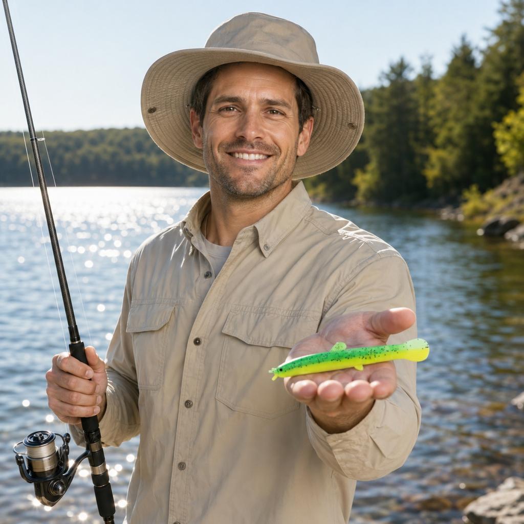 Soft Bait Fishing Lure Imitation Loach Design Artificial Worm Lure 2 5g Suitable for Freshwater Fishing with Flexible Body and Realistic Movement