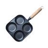 Cast Iron Multi-Hole Breakfast Pan for Eggs, Burgers, and Dumplings