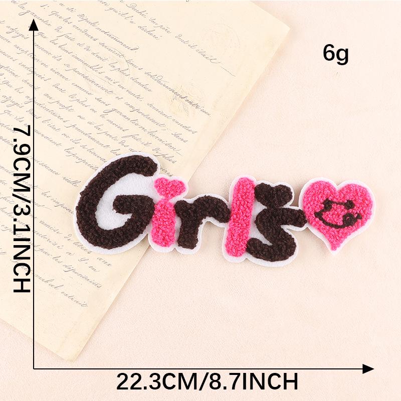 

Вышитая нашивка с английскими буквами Duoku для аксессуаров одежды, проектов «сделай сам» и справочников