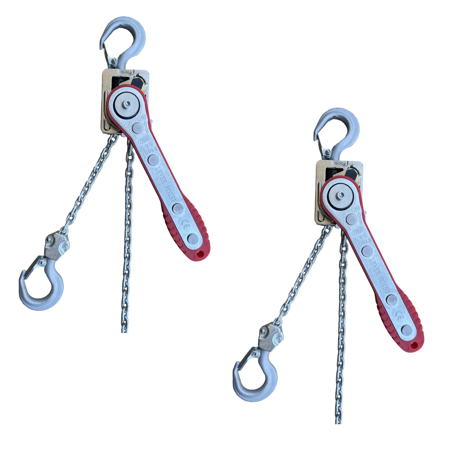 

HELIX Lever Hoist Lever Block 150kg 1m Chain Lightweight Compact High Quality Chain Block ton Load Tie Down of [Improved version] 0.15t 0.15 HVW-015