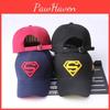 Luxurious Super Hero Cap Superman Snapback Embroidery Hat Unisex Steampunk Design