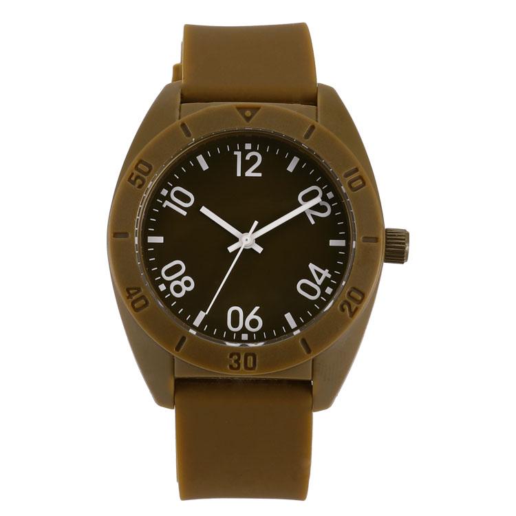 2020 New Arrival Unisex Quartz Watch Simple Style Business Type 40mm Dial Diameter with 20mm Silicone Band