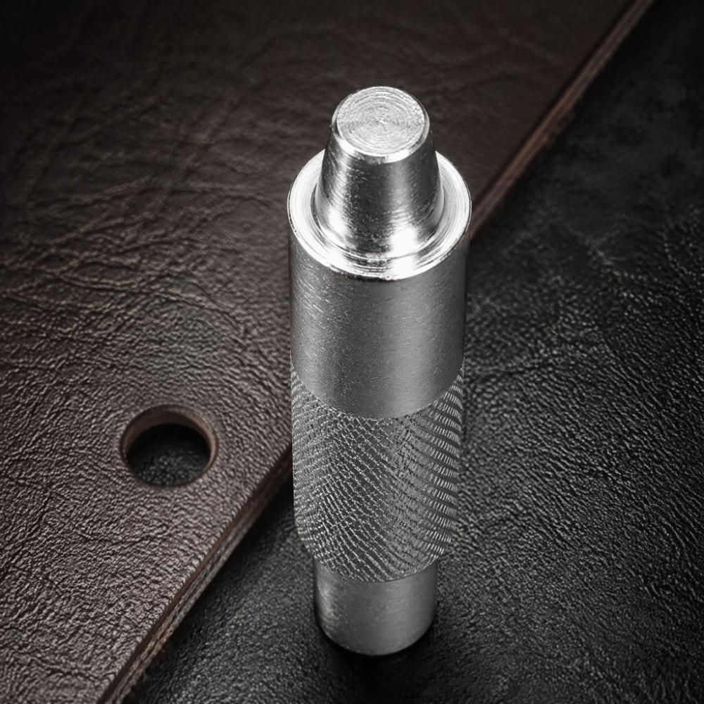 Silver Finish Eyelet Punch Die Tool Die Set Hollow Punch Tool Eyelet Hole Punch For Fabric