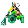 Bag Charm Barbell Plates Key Chain Heart Buckle Fitness Series Pendant  Gifts